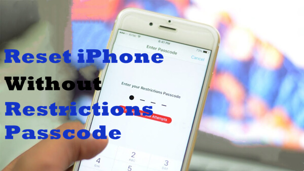 [Easy & Effective] How to Reset iPhone Without Restrictions Passcode