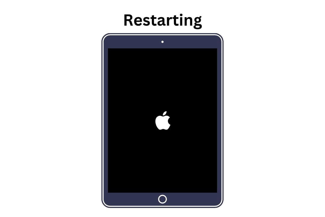 restarting ipad