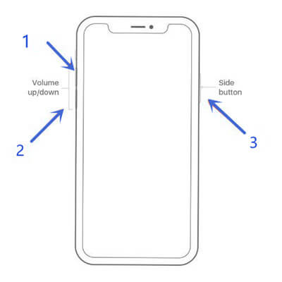 soft reset iPhone 8 and later devices