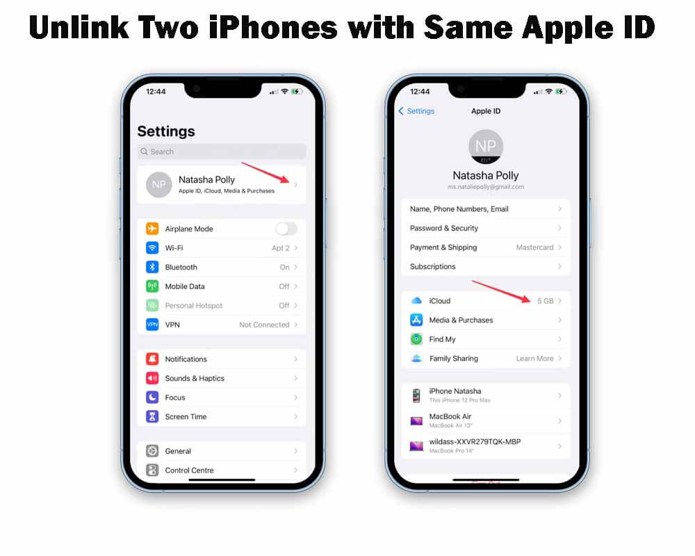 how-to-unlink-two-iphones-with-same-apple-id
