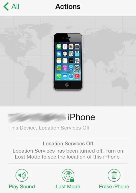 unlock iphone using icloud