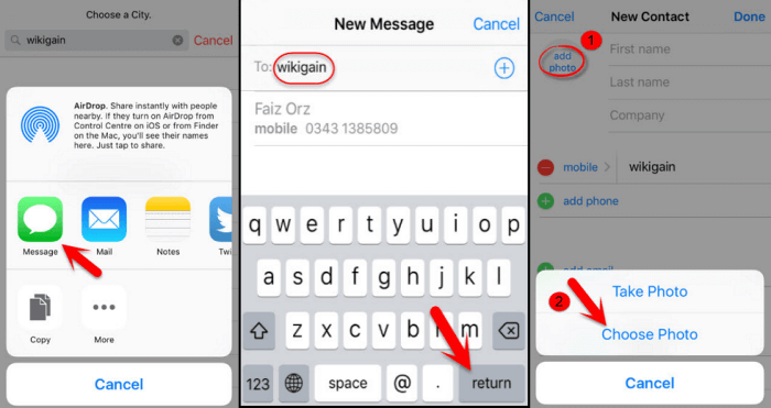 unlock iphone with siri contact