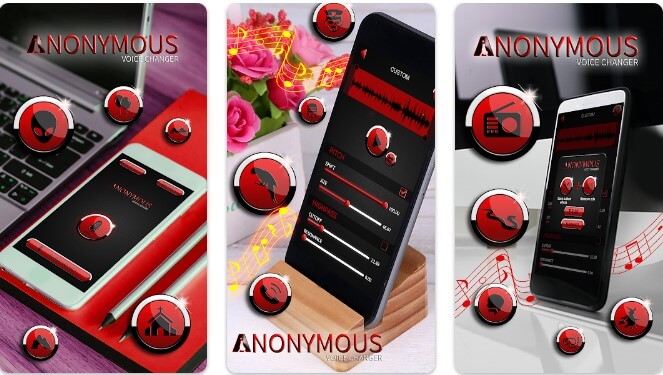 Anonymous Voice Changer App