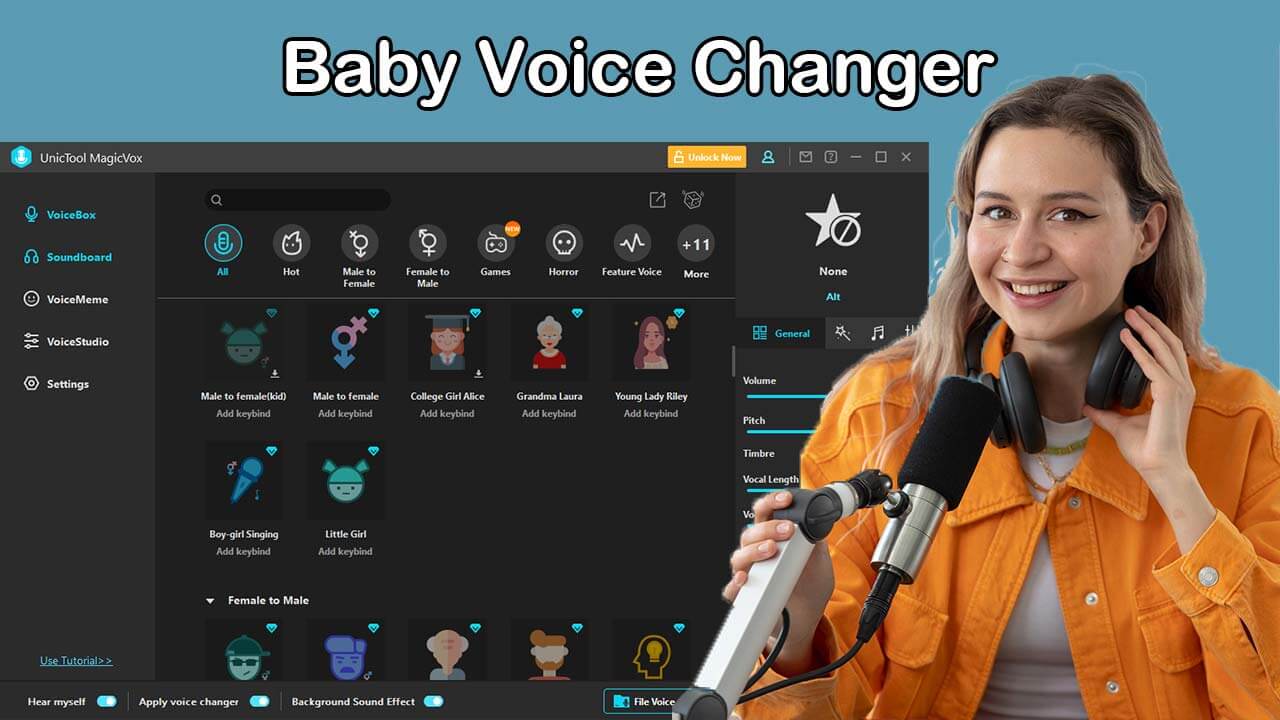 Baby Voice Changer Cover