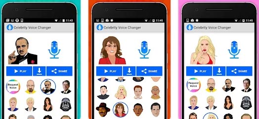 Celebrity Voice Changer App