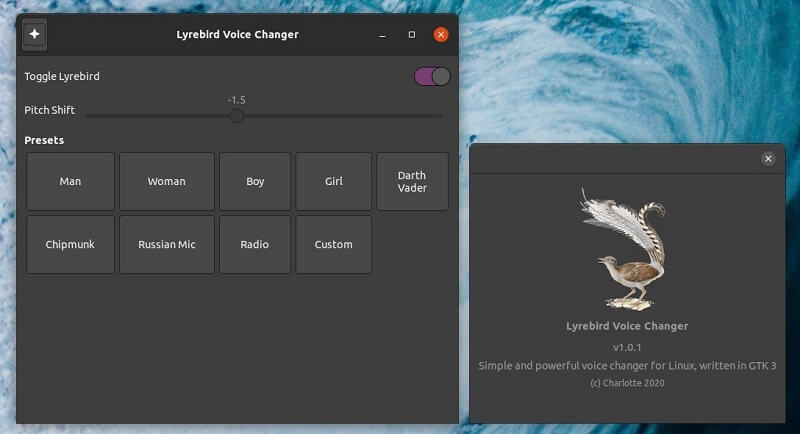 Lyrebird for Linux