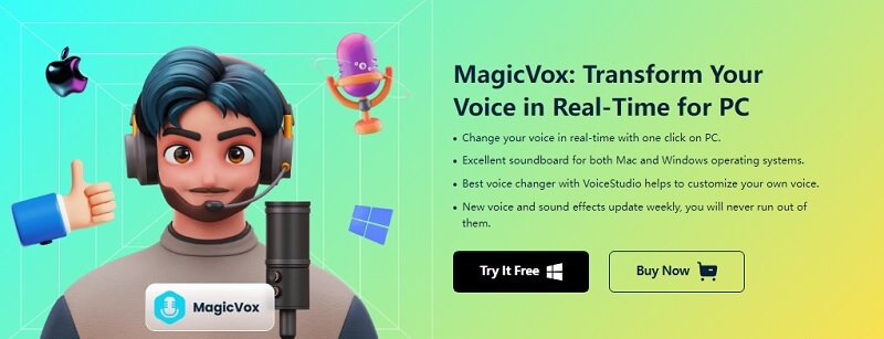 magicvox homepage