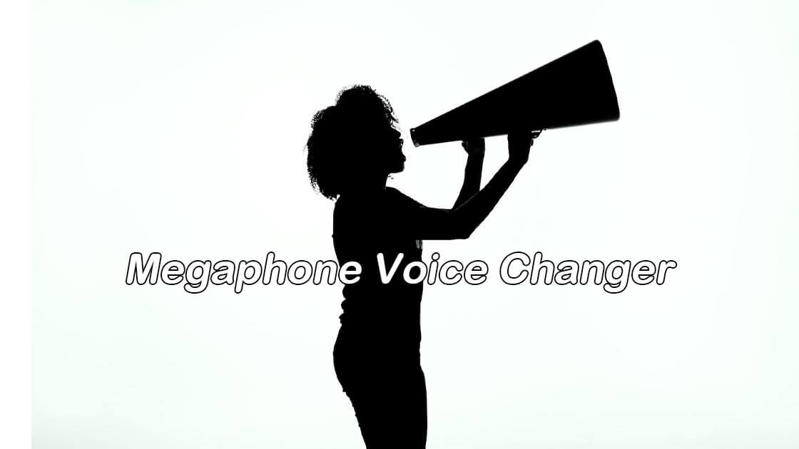 voice altering megaphone