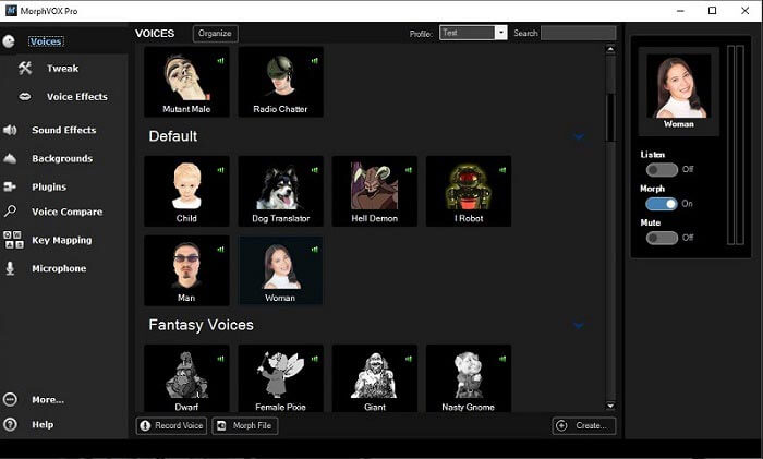 morphvox voice changer