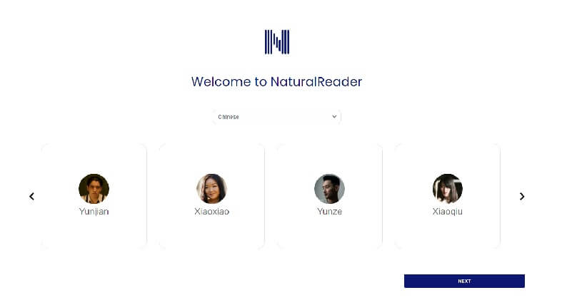 natural reader interface