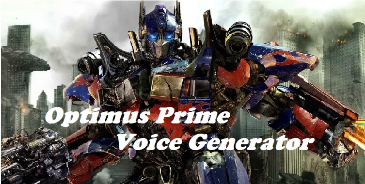 optimus prime voice generator