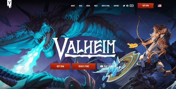 Valheim Homepage