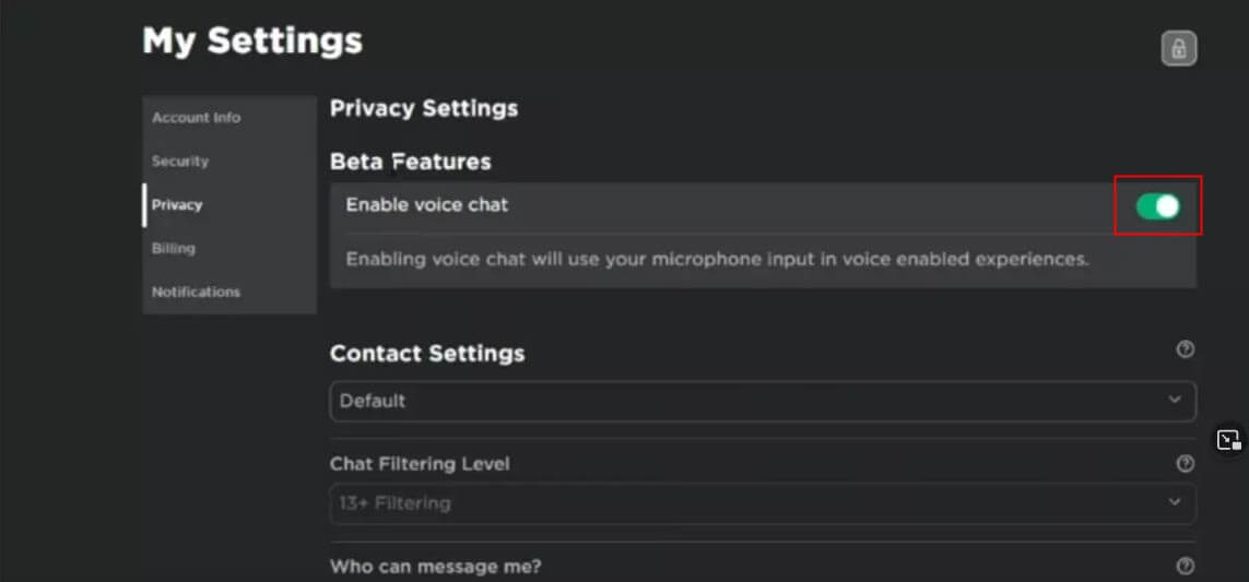 roblox voice chat verification not working