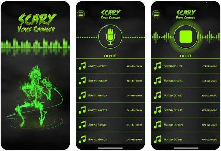 scary voice changer for ios