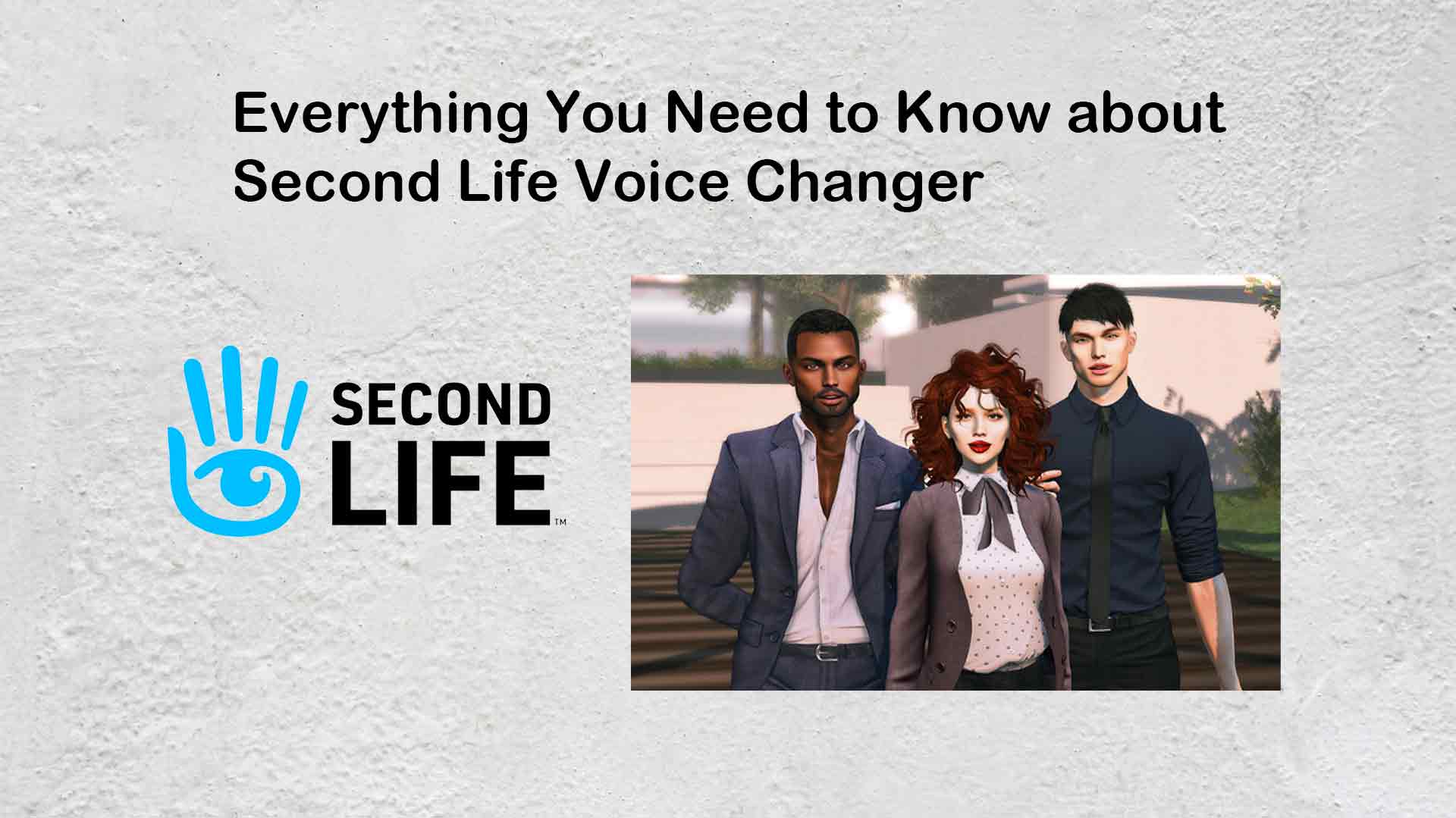 Second Life Voice Changer