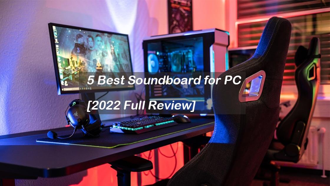 Soundboard for PC Cover