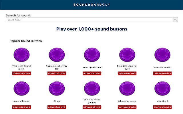 Among Us Soundboard - Sound Buttons - SoundBoardGuy