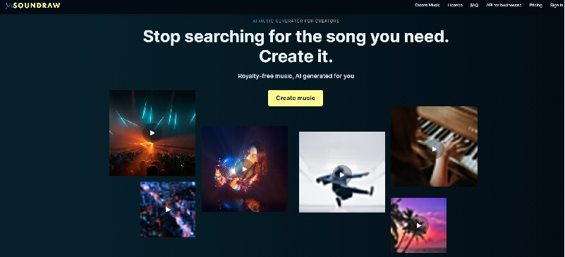 soundraw kpop music generator