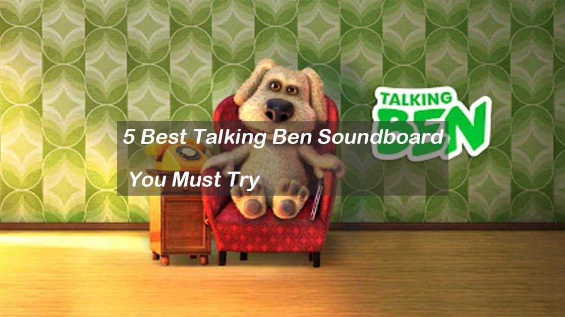 Talking Ben Soundboard Cover