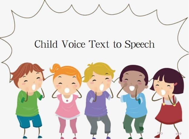 text to speech child voice