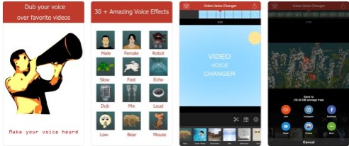 Voice Changer- Fun Editor