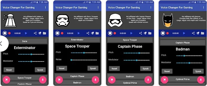  Mandalorian Voice Changer Mic app