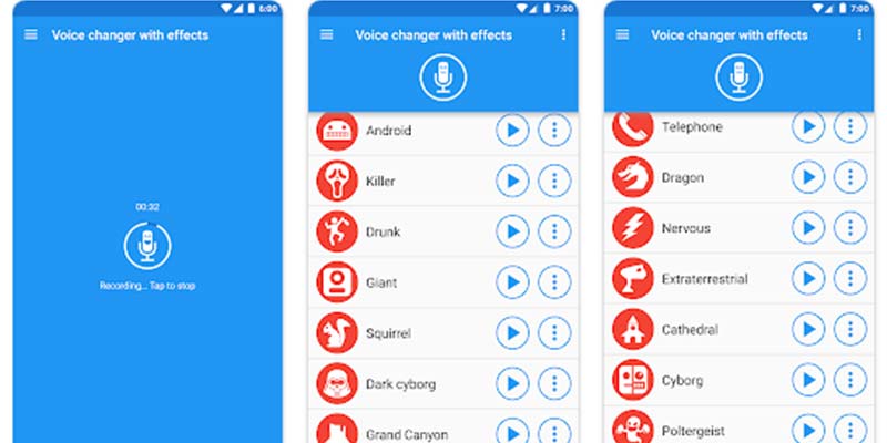 Voice Changer with Effect App