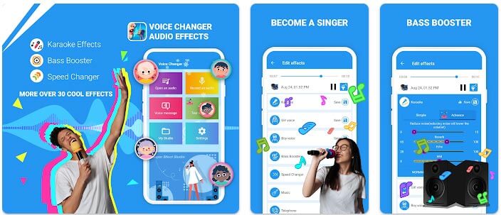 pitch changer app-Voice Changer Audio Effects
