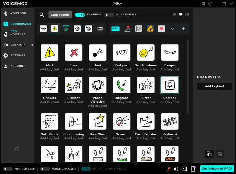 voicemod custom soundboard