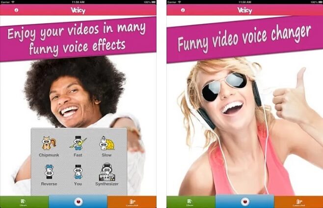 Voicy Helium Voice Change.r & Record.er App