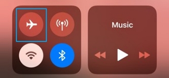 Turn off iPhone's Airplane Mode