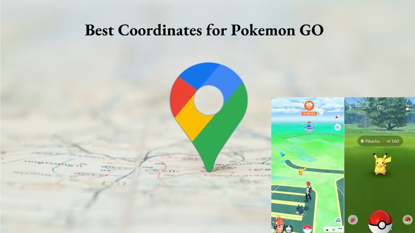 Regional Pokemon GO Coordinate Chart in 2023