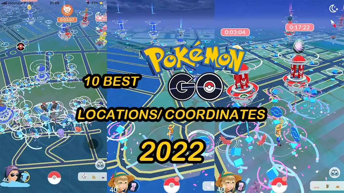 10 Best Pokémon GO Locations and Coordinates to Spoof