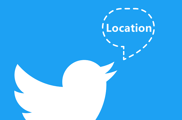 how to change location on Twitter