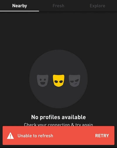 hot to change location on grindr