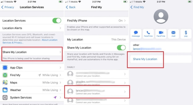 How To View Shared Location On iPhone
