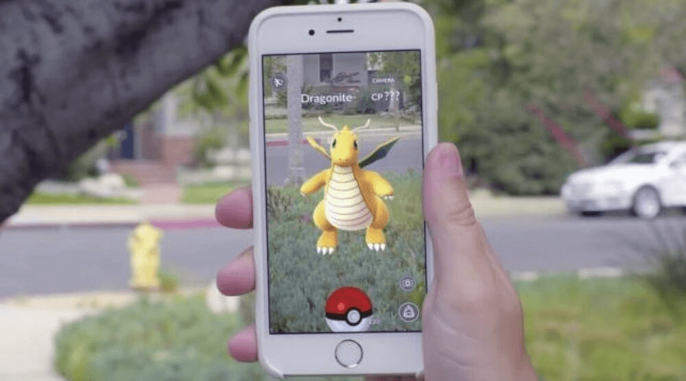 Pokémon GO Gaming Screen