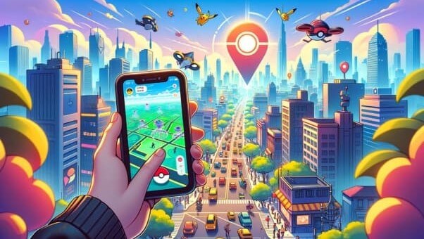 Pokémon GO raid map or radar