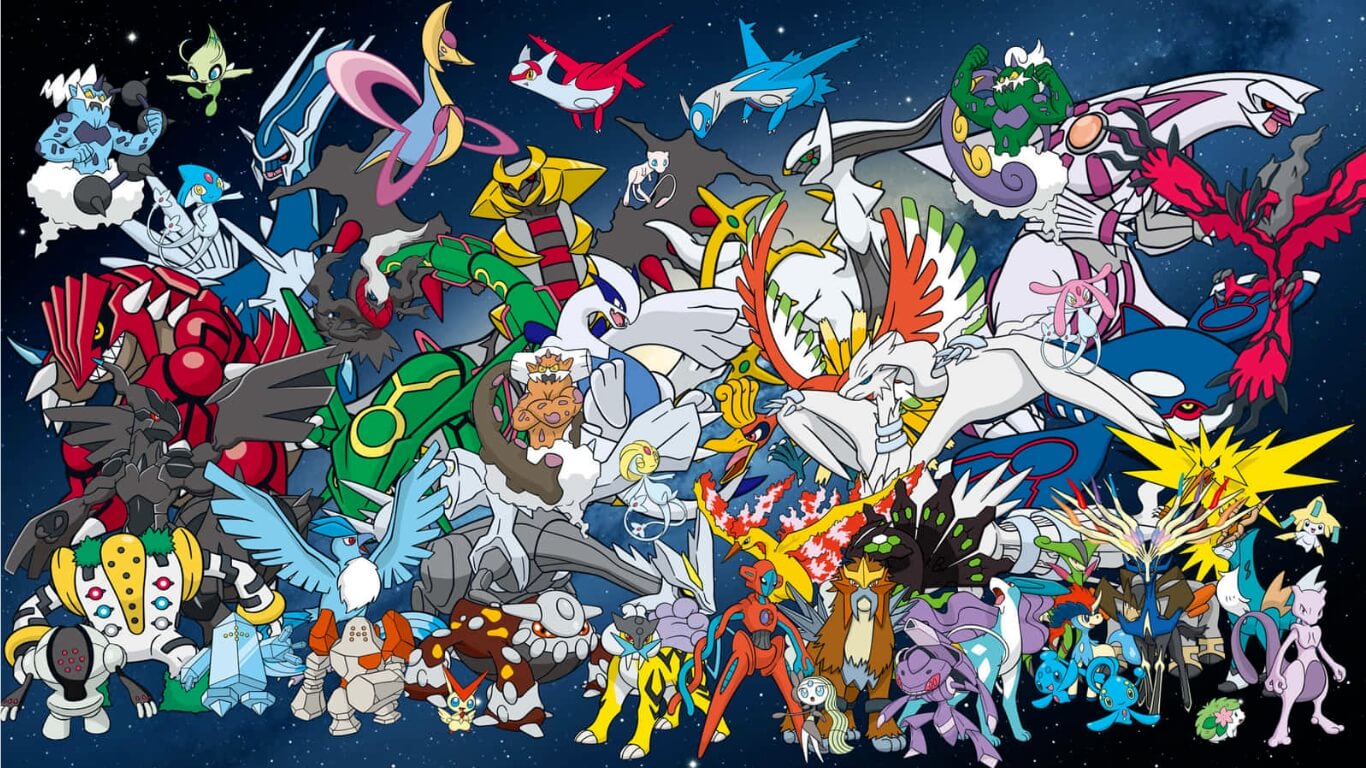 Pokemon platinum legendaries