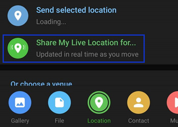 Share My Live Location for