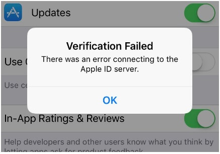 apple id not working