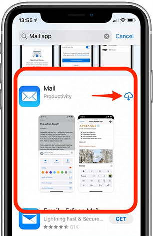 Uninstall-and-install-email-app
