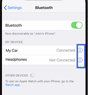disconnect bluetooth devices and headphones