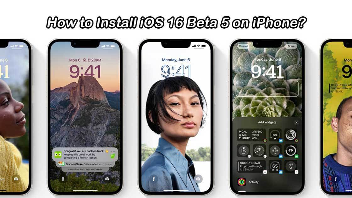 How to download and install ios 16 beta