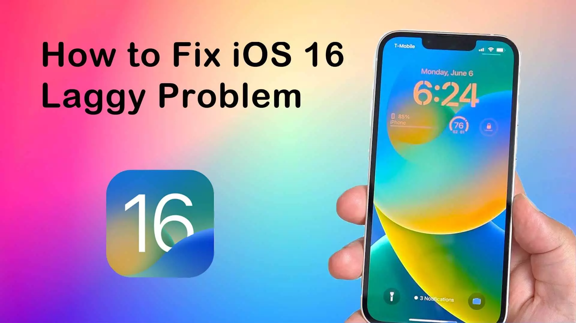 iOS 16 Laggy Banner