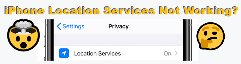 iPhone location service not working