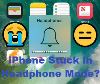 iPhone stuck in headphone mode