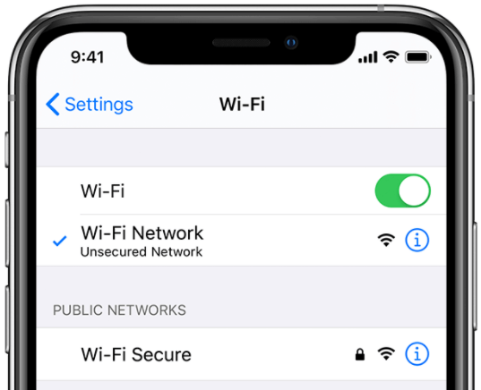 Turn off WiFi and then on