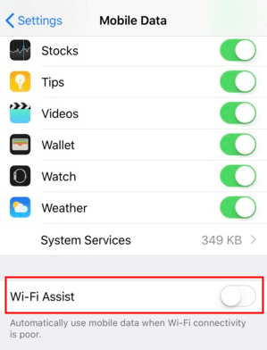 iPhone keeps disconnecting from WiFi