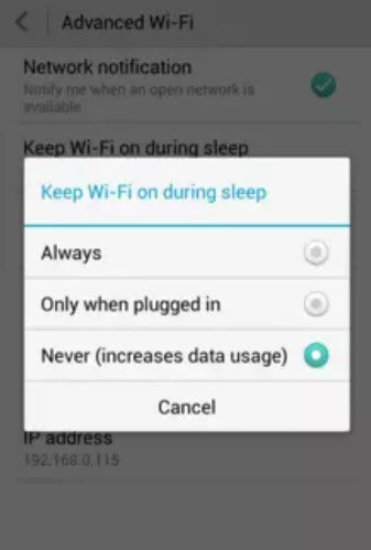 keep-WiFi-on-during-sleep
